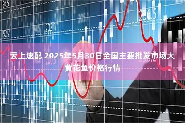 云上速配 2025年5月30日全国主要批发市场大黄花鱼价格行情