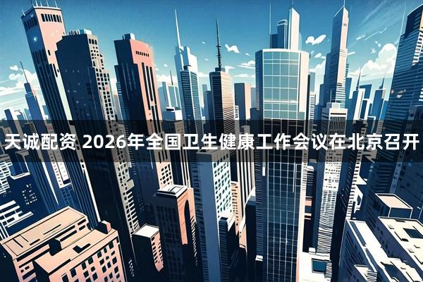 天诚配资 2026年全国卫生健康工作会议在北京召开