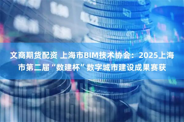 文商期货配资 上海市BIM技术协会：2025上海市第二届“数建杯”数字城市建设成果赛获